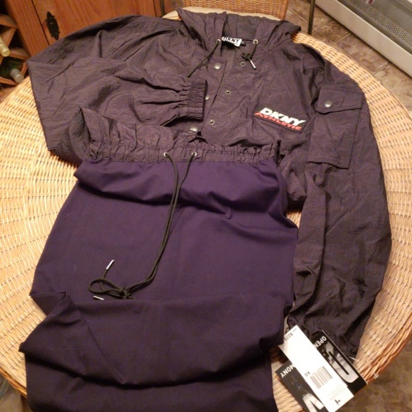 NWT! DKNY Open Ceremony Hoodie Dress XS - Picture 2 of 8